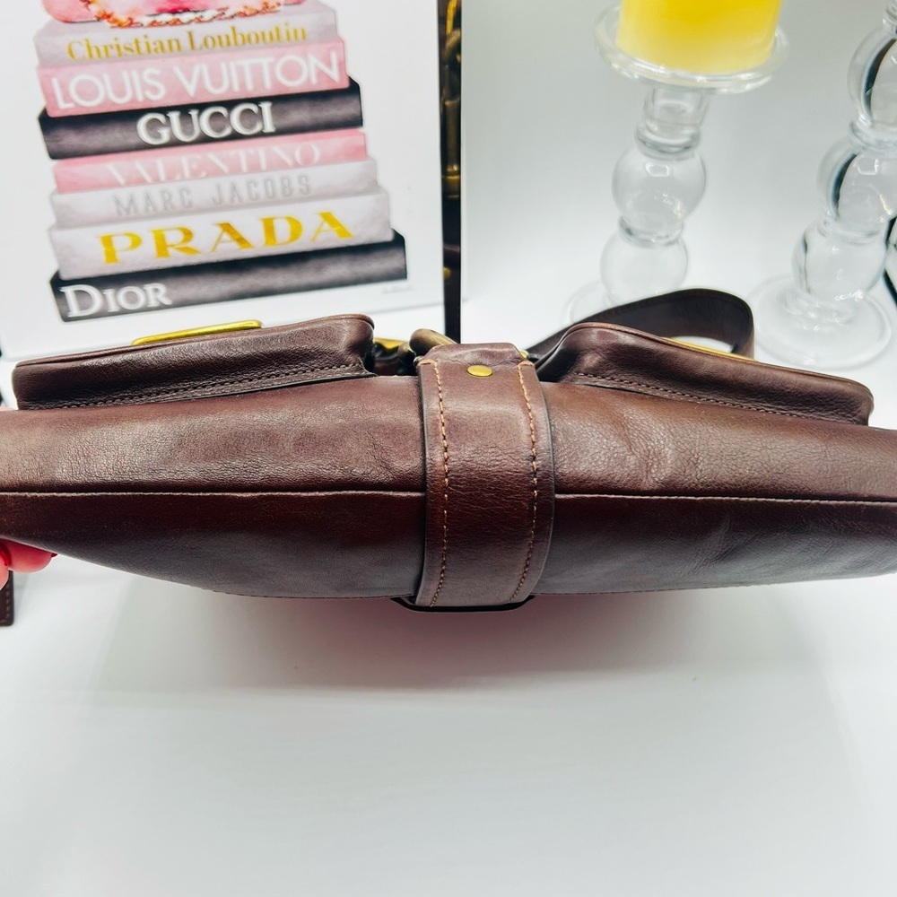 Coach Vintage #7458 Whiskey Leather Bag - Picture 12 of 16